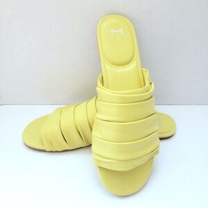 Marc Fisher Slides Sandals Flats Oswin Size 11